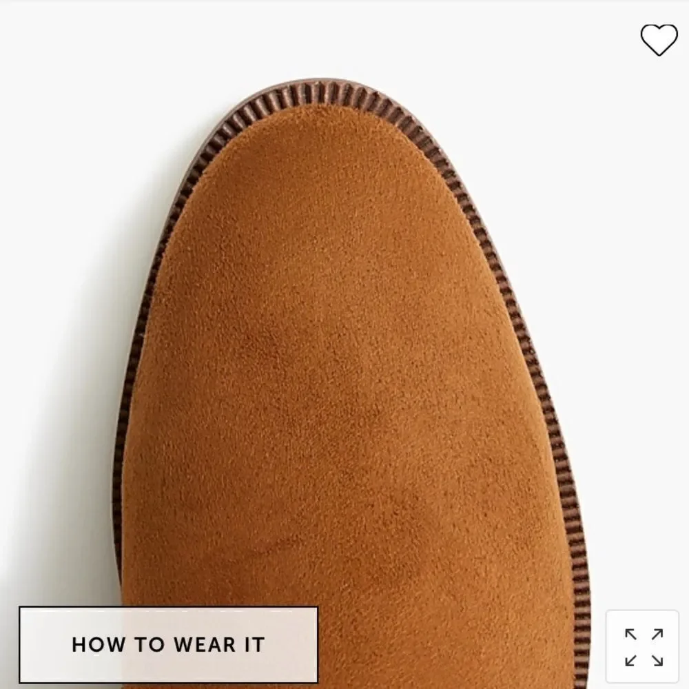 J. Crew Factory faux suede